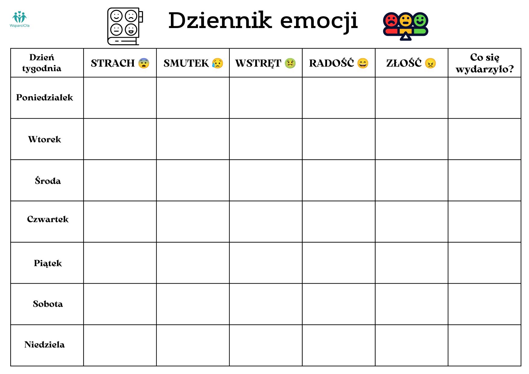 tydzien emocji karta 33 tydzien emocji karta 33