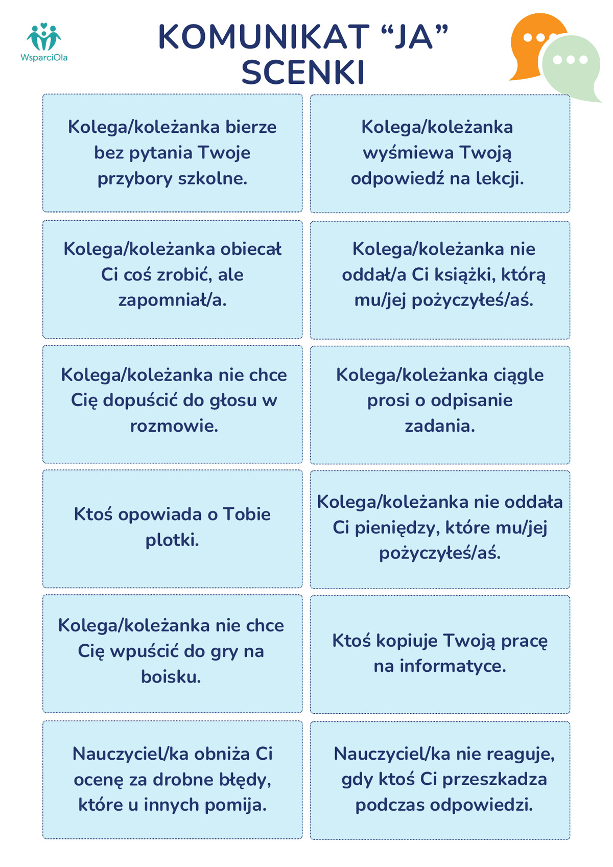 komunikat scenki komunikat scenki