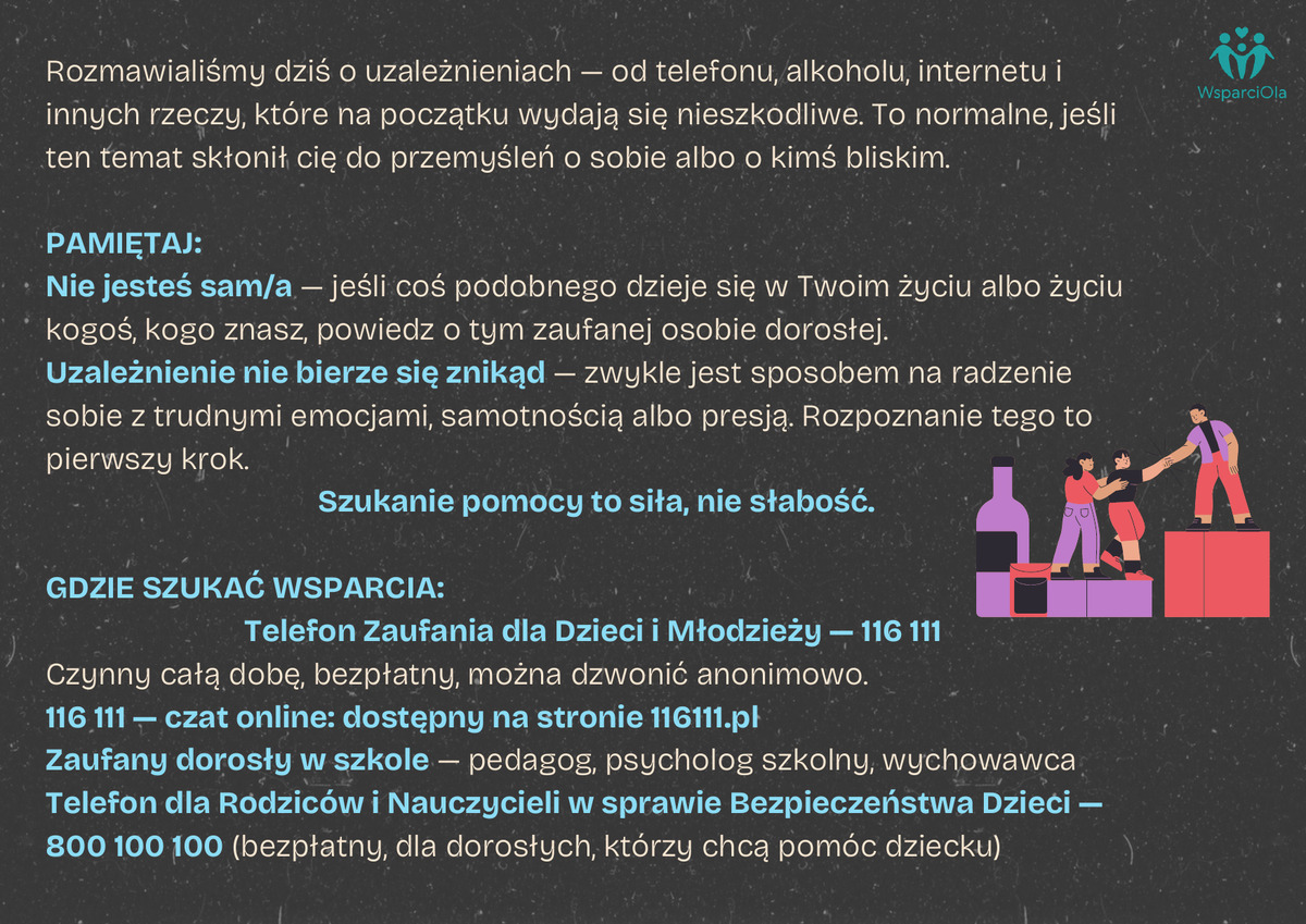 prezentacja uzaleznienia wsparcie prezentacja uzaleznienia wsparcie