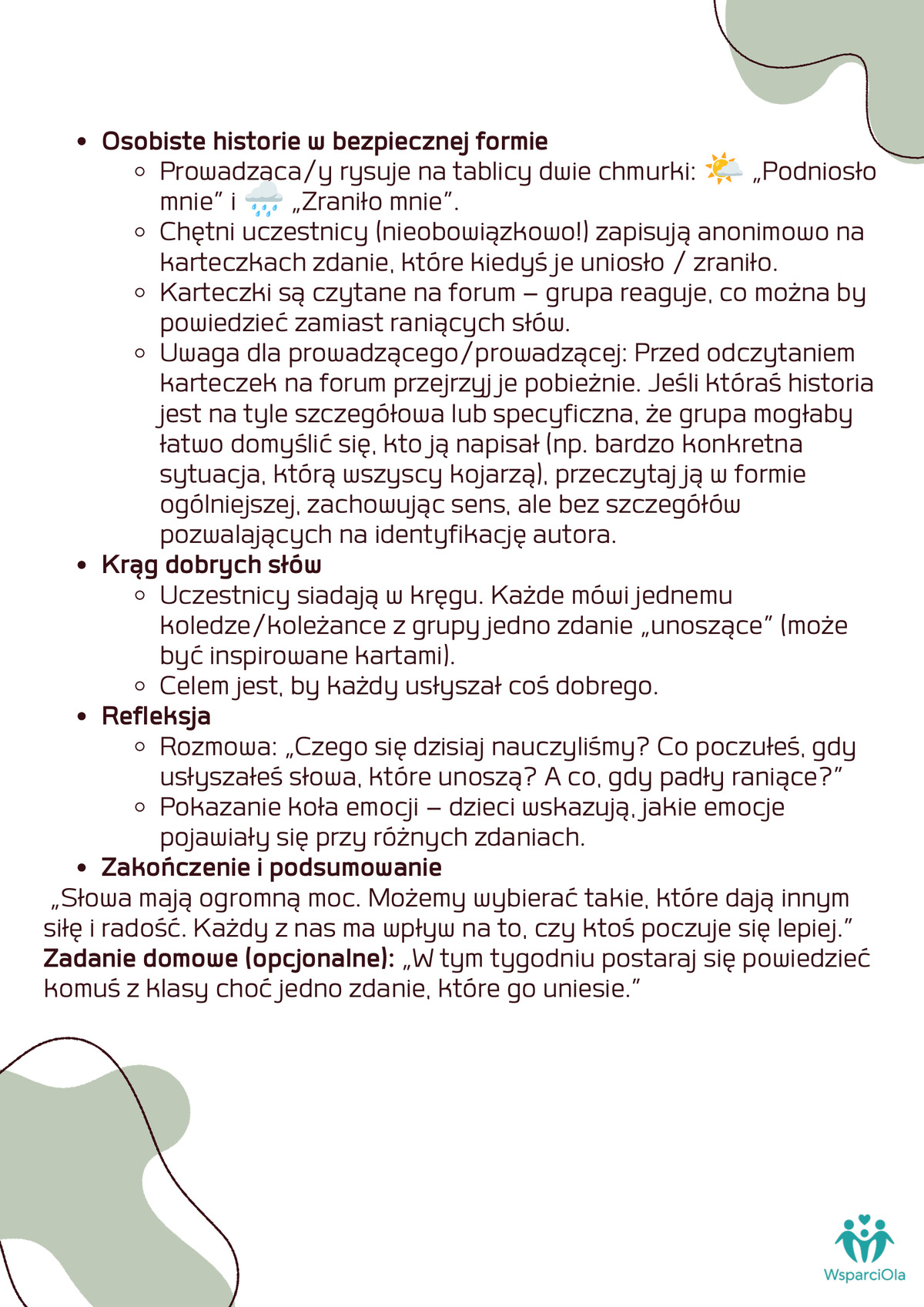 slowa ktore unosza rania przebieg slowa ktore unosza rania przebieg